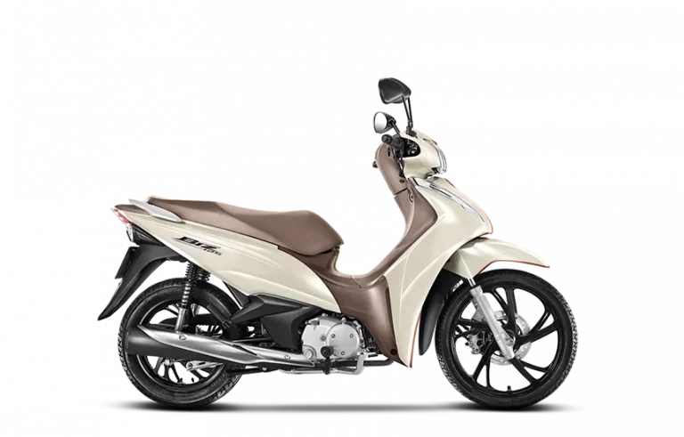 Moto Honda do modelo Biz 125