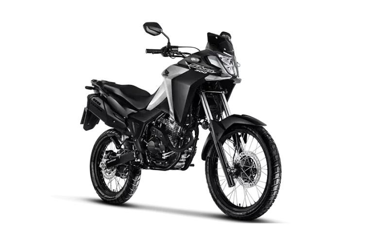 Moto Honda do modelo Sahara 300